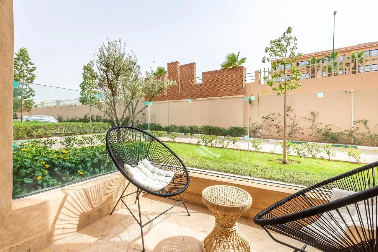 Superbe Appart En Residence Securisee Avec Piscine Marrakesh 0*,  Morocco